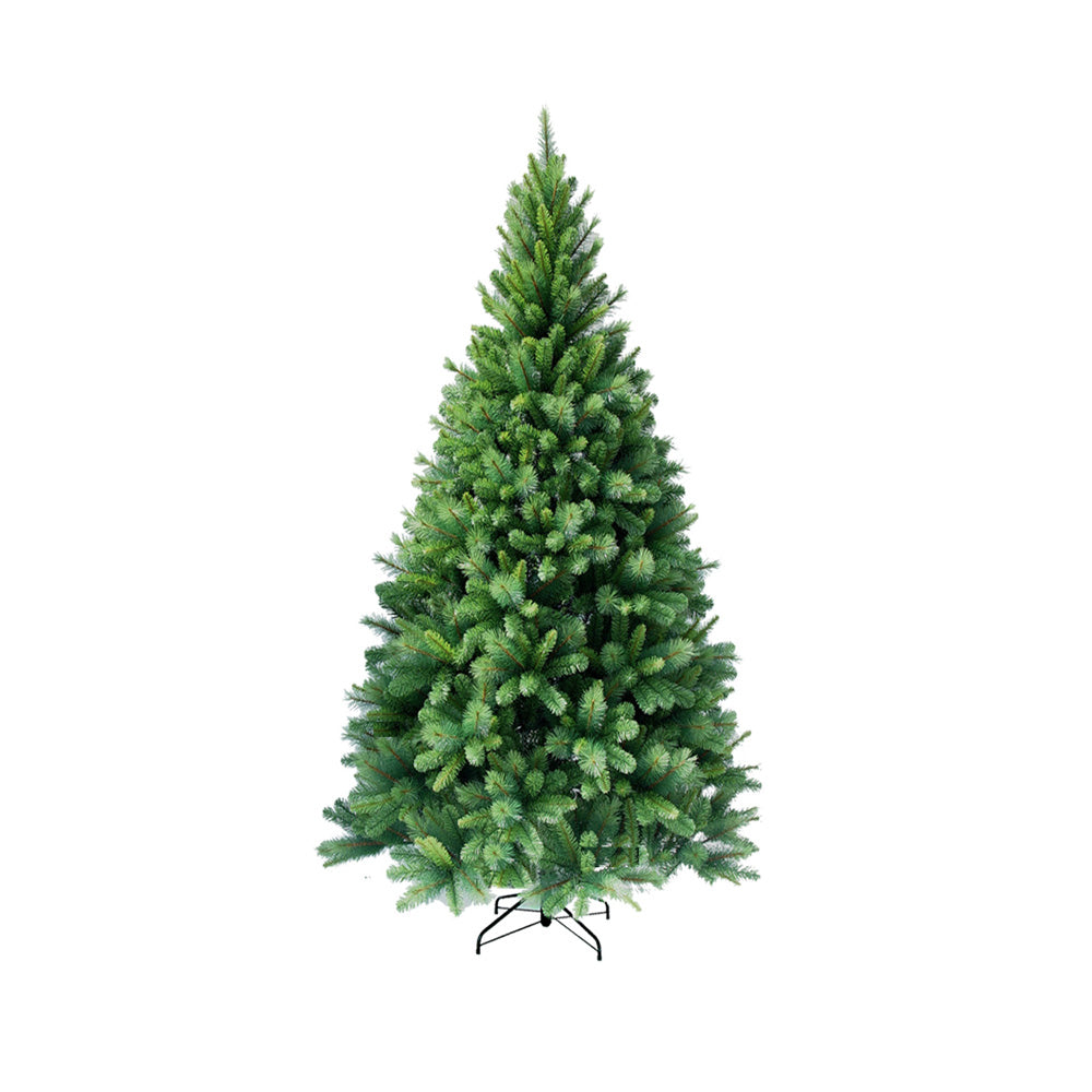 Kuenstlicher Weihnachtsbaum mit dichtem Nadelwerk Auszeichnung Sehr gut im Vordergrund. 150 cm