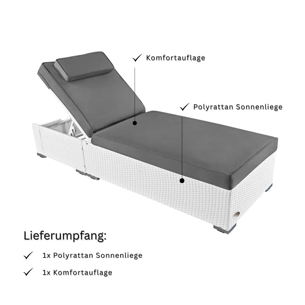 Chaise longue Palermo