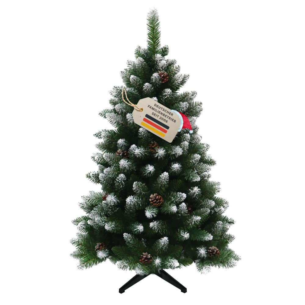 Beschneite künstliche Weihnachtsbäume – stimmungsvoll & naturgetreu