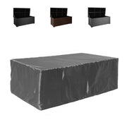Schutzabdeckung in Schwarz für Auflagenboxen, für Auflagenbox Sienna, wetterfest.