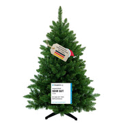 Künstlicher Weihnachtsbaum Spessarttanne 19001 in natürlicher grüner Tannenoptik 120 cm mit Testsiegel sehr gut