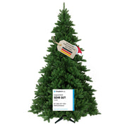 Künstlicher Weihnachtsbaum Spessarttanne 19001 in natürlicher grüner Tannenoptik 240 cm mit Testsiegel sehr gut